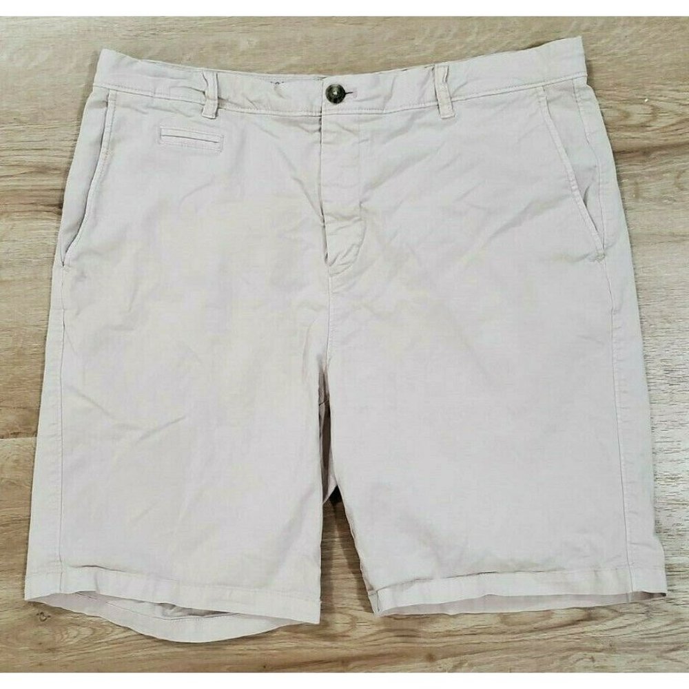 Johnnie-O Mens Neal Chino Beige Shorts 38